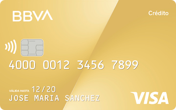 ᐈ Tarjeta de crédito Visa Oro BBVA | 💳 Análisis y Condiciones | Bancos ...