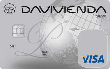 Tarjeta de crédito Visa Platinum Davivienda