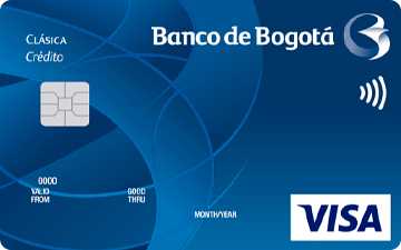 Tarjeta de crédito Clásica Banco de Bogotá