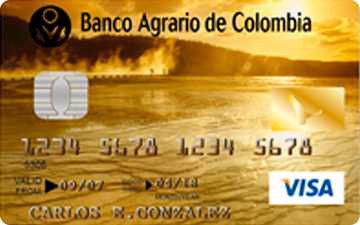 Tarjeta de crédito Oro Banco Agrario