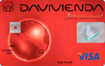 Tarjeta de crédito Visa Garantizada Davivienda