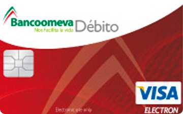 Tarjeta de débito Visa Débito Bancoomeva