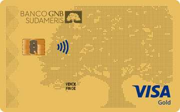 Tarjeta de crédito Visa Oro Banco GNB Sudameris