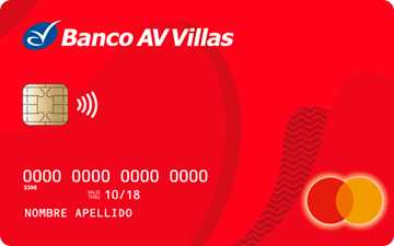 Tarjeta de débito Débito Mastercard Banco AV Villas