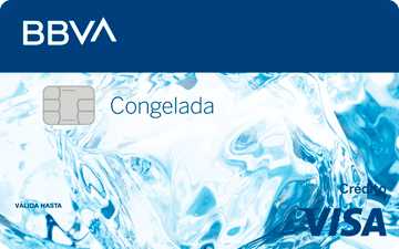 Tarjeta de crédito Visa Congelada BBVA