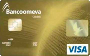 Tarjeta de crédito Visa Oro Bancoomeva