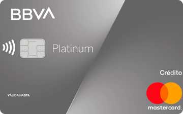 Tarjeta de crédito Mastercard Platinum BBVA