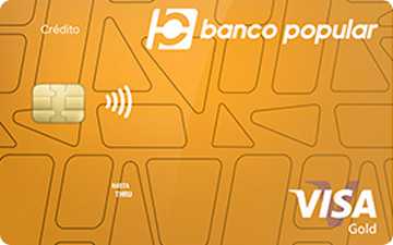 Tarjeta de crédito Visa Oro Banco Popular