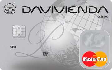 Tarjeta de crédito MasterCard Platinum Davivienda