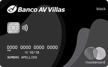 Tarjeta de crédito Black Banco AV Villas