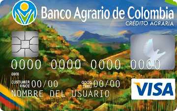 Tarjeta de crédito Clásica Banco Agrario