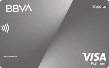 Tarjeta de crédito Visa Platinum BBVA