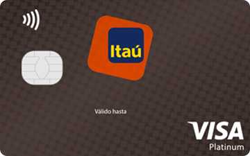 Tarjeta de crédito Visa Platinum Itaú