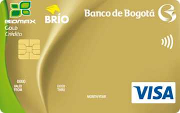 Tarjeta de crédito Gold Banco de Bogotá